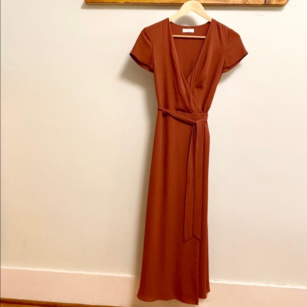 Aritzia Babaton Wrap Dress